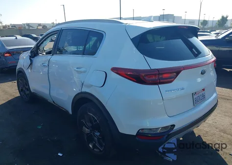 2021 Kia Sportage S из США, поврежденный, VIN KNDP63AC1M7890920